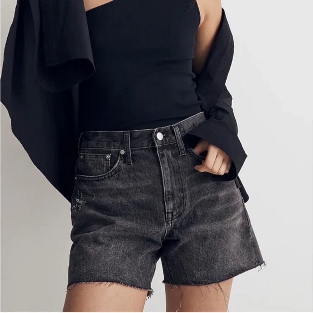 Madewell Relaxed Mid Length Denim Shorts